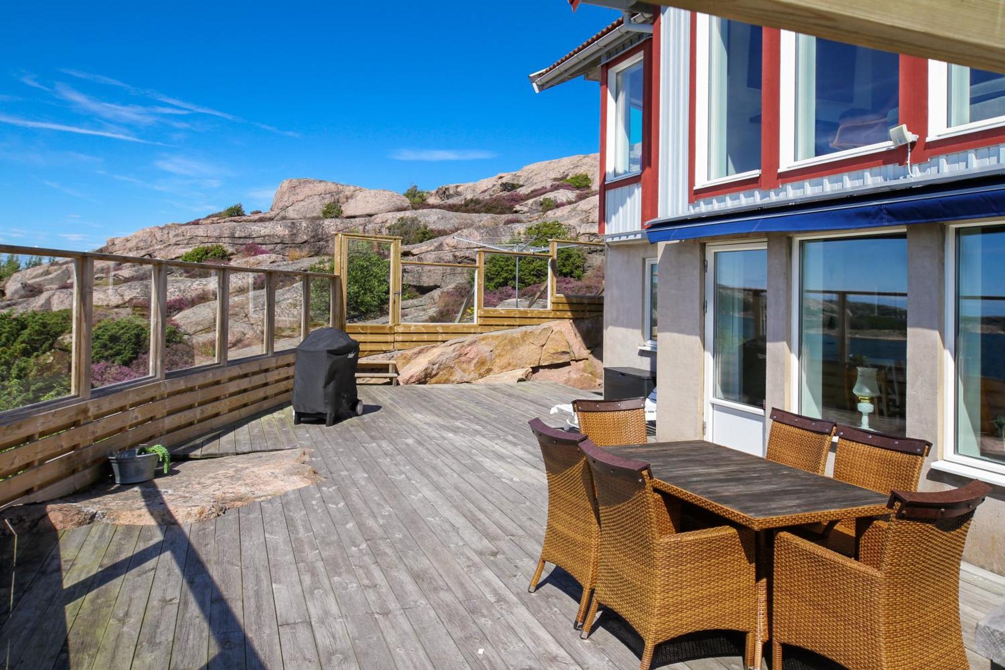 Вілла Seafront With Terrific View By Ajf Dream Living Ф'єлльбака Екстер'єр фото